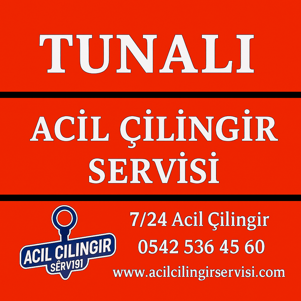 Tunalı Çilingir ve Oto Çilingir 7/24