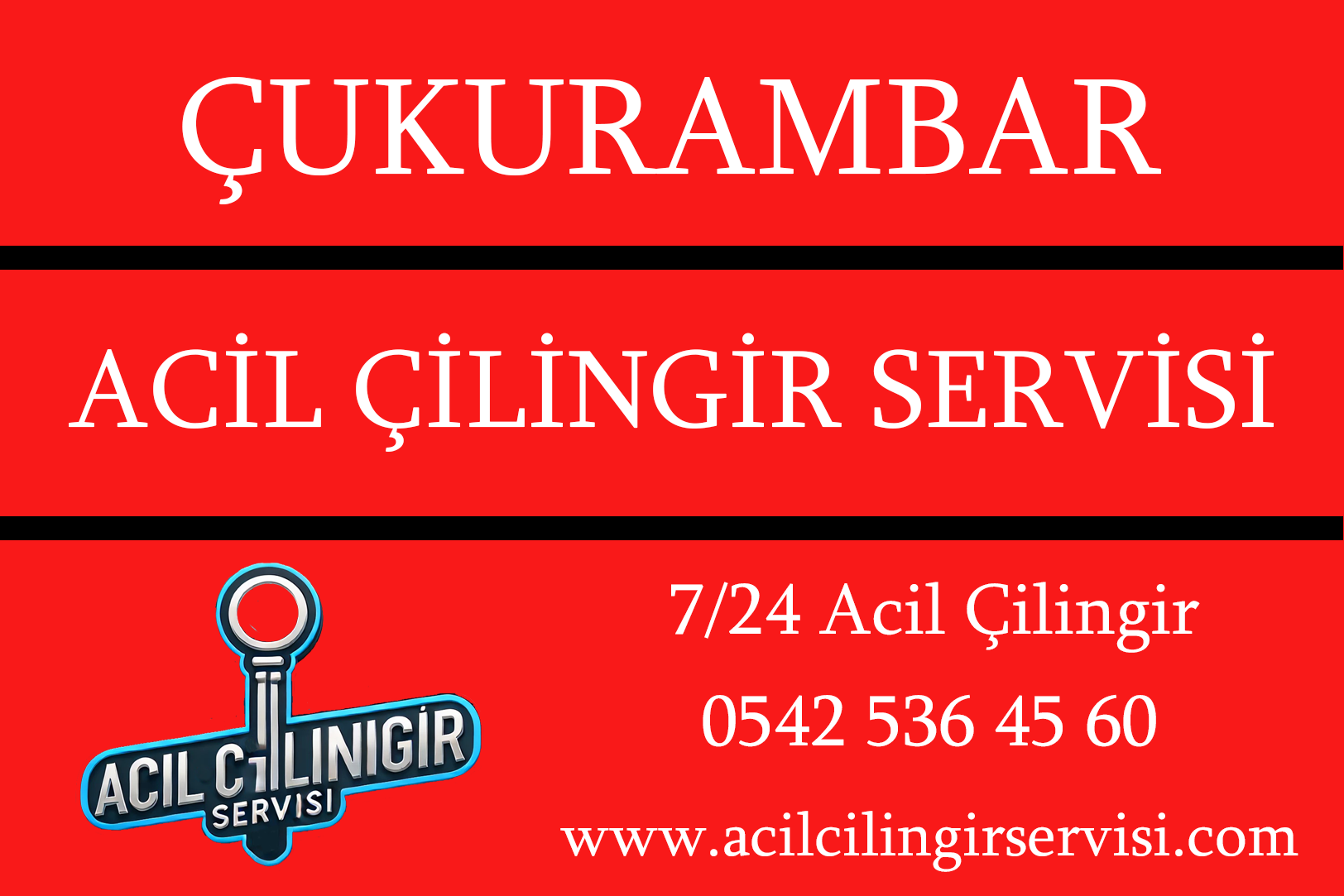Çukurambar Çilingir Anahtarcı 7/24 acil servis
