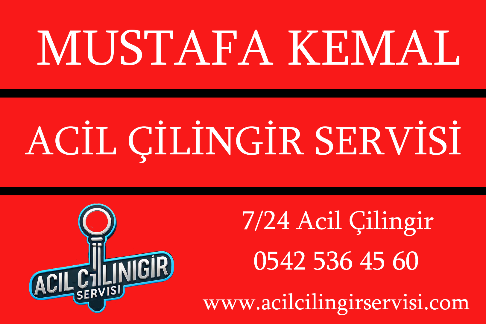 Mustafa Kemal Mahallesi Çilingir Anahtarcı 7/24 acil servis